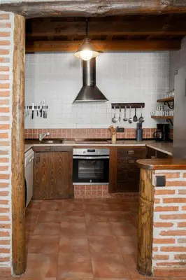 Una cocina o zona de cocina en Complejo rural la Badia