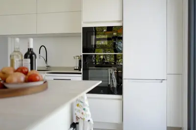 Una cocina o zona de cocina en Villa Higuerita