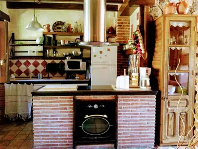 Una cocina o zona de cocina en Casa Riata