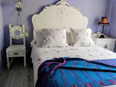 Cama o camas de una habitación en Casa Riata