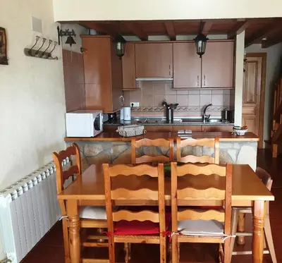 Una cocina o zona de cocina en La Casita del Alberche