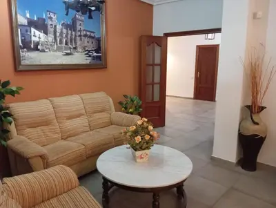 Zona de estar de HOSTAl LUJUAN