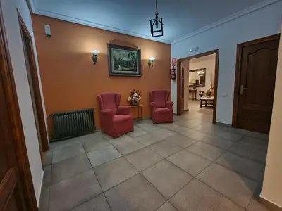 Zona de estar de HOSTAl LUJUAN