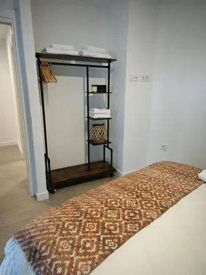 Cama o camas de una habitación en La Plácida