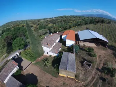 Paisaje cerca of this country house