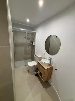 Un baño de La Pata Suites