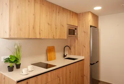 Una cocina o zona de cocina en Nova Suite
