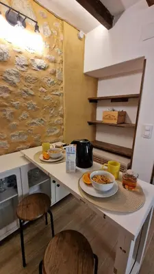 Una cocina o zona de cocina en Casa Los Abuelos