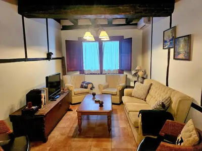 Zona de estar de La Casa de Sofía
