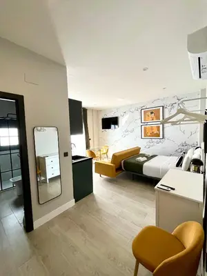 Una cocina o zona de cocina en Apartamentos Élite - Art Collection - Gustav