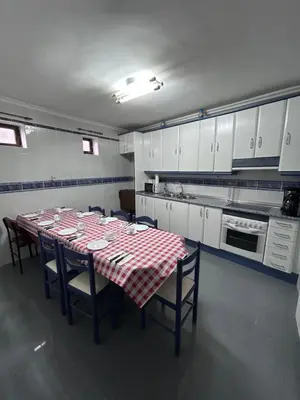 Una cocina o zona de cocina en Hostal Rural Dos Hermanos