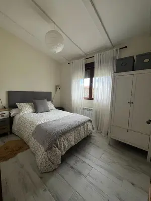 Cama o camas de una habitación en Casa de la Senda