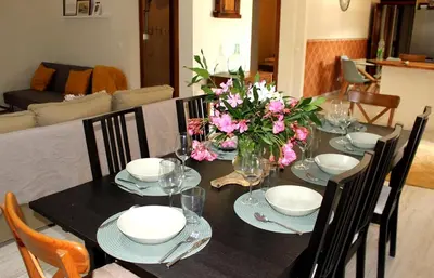 Zona de estar de Casa de la Senda