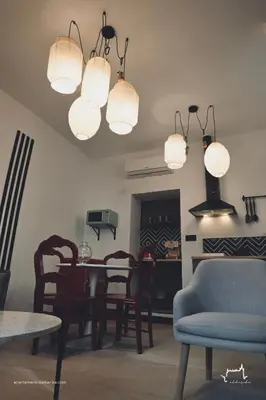 Zona de estar de Apartamentos Al-Karika