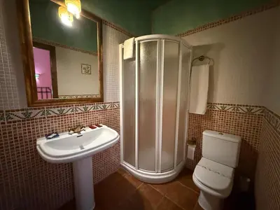 Un baño de Casa Rural La Almazara Del Cristo