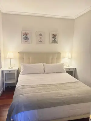 Cama o camas de una habitación en MIRADOR DEL CIELO 