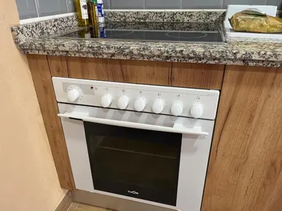 Una cocina o zona de cocina en Mar de nubes Piornal IV entre el Valle del Jerte y La Vera