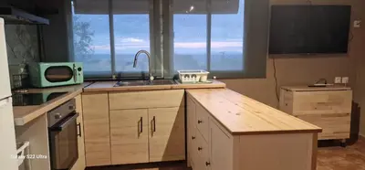 Una cocina o zona de cocina en Las Traviesas CABAÑA