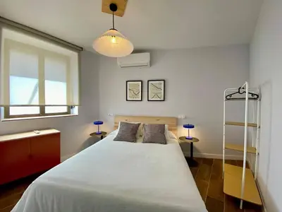 Cama o camas de una habitación en Avila Centro I
