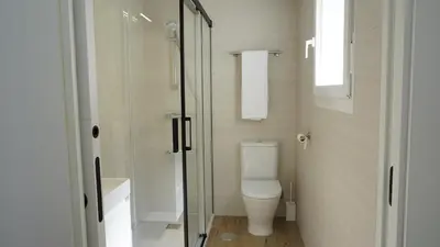 Un baño de Apartamento La Pina