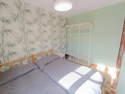 Cama o camas de una habitación en Mi rincón de Candeleda