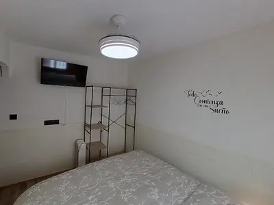 Cama o camas de una habitación en Mi rincón de Candeleda