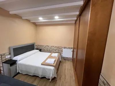 Cama o camas de una habitación en Mar de Nubes Piornal I entre el Valle del Jerte y La Vera
