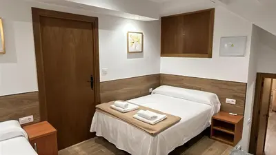 Cama o camas de una habitación en Mar de Nubes Piornal I entre el Valle del Jerte y La Vera