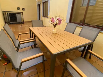 Una cocina o zona de cocina en Apartamento Turístico HUGO DE PILAR