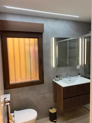 Un baño de Apartamento Turístico HUGO DE PILAR