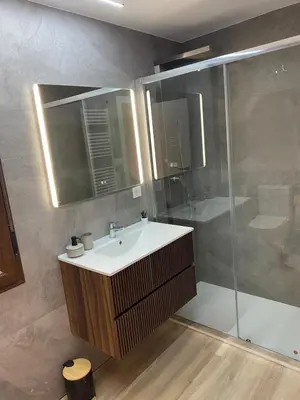 Un baño de Apartamento Turístico HUGO DE PILAR