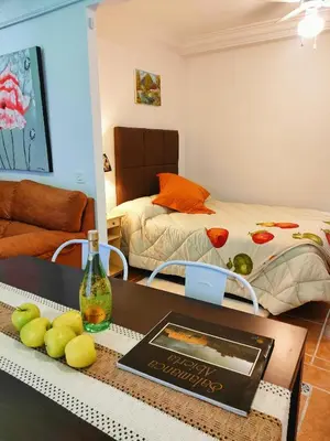 Zona de estar de Estudio El Santo 2