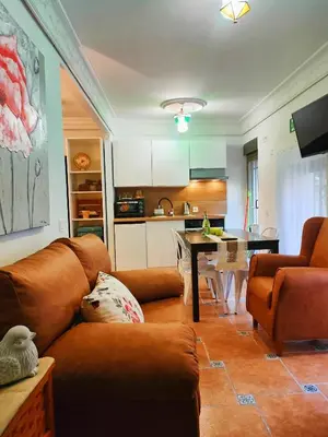 Zona de estar de Estudio El Santo 2