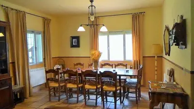 Zona de estar de Casa Rural Hoz de la Pinilla