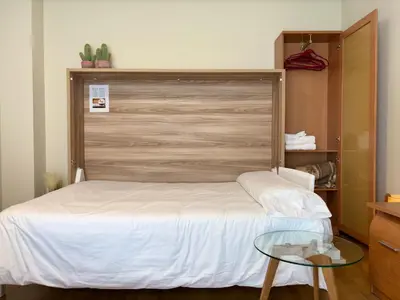 Cama o camas de una habitación en La casa de siempre