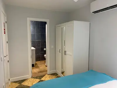 Cama o camas de una habitación en Casa Camino Real a Guadalupe