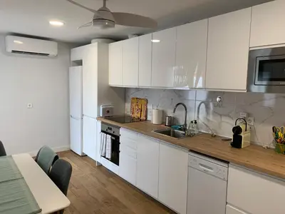Una cocina o zona de cocina en Casa Camino Real a Guadalupe