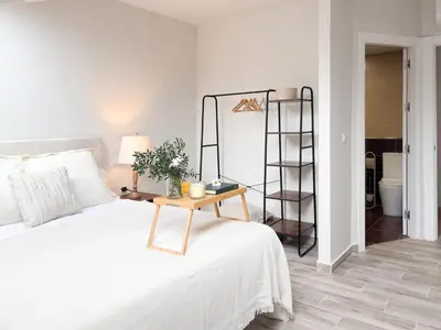 Cama o camas de una habitación en ChillaHomes 201