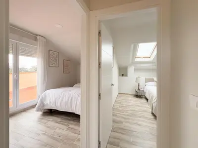 Cama o camas de una habitación en ChillaHomes 203