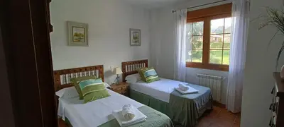 Cama o camas de una habitación en Vista Hermosa