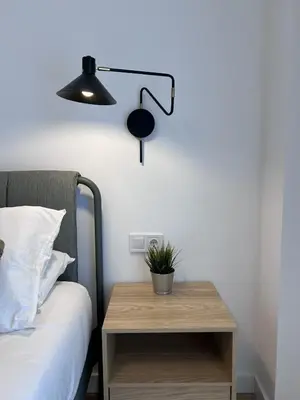 Cama o camas de una habitación en Villa de Béjar 2