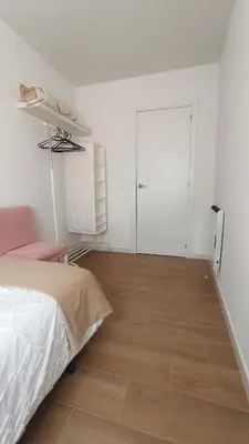 Cama o camas de una habitación en Apartamento Murales de Talavera