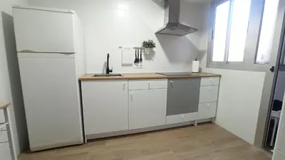 Una cocina o zona de cocina en Apartamento Murales de Talavera