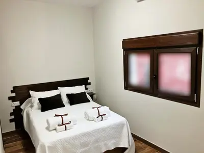 Cama o camas de una habitación en Los Nidos de Nines