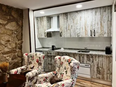 Una cocina o zona de cocina en Los Nidos de Nines
