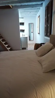 Cama o camas de una habitación en Casa Chía