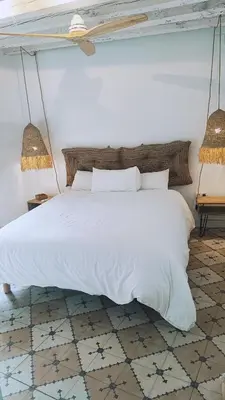 Cama o camas de una habitación en Casa Chía