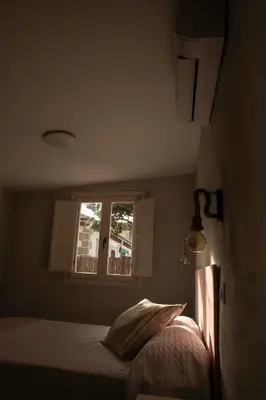 Cama o camas de una habitación en La casita de Tiane