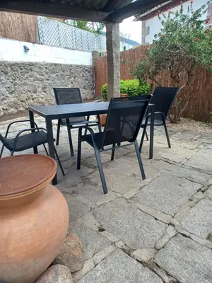 Un patio o zona al aire libre en La casita de Tiane