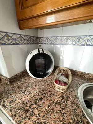 Una cocina o zona de cocina en Vivienda turística El Mirador de la Abuela